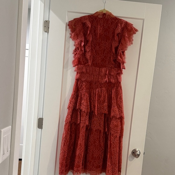 Rachel Parcell Scarlet Lace Midi Dress - Picture 6 of 9